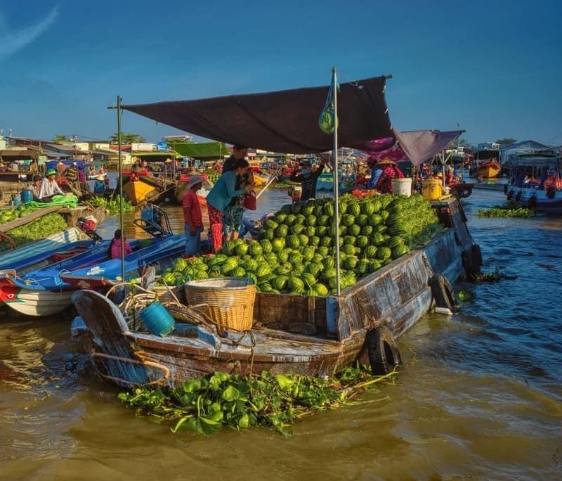 Échappée sur le delta du Mékong : Bến Tre et Cần Thơ — 2 jours