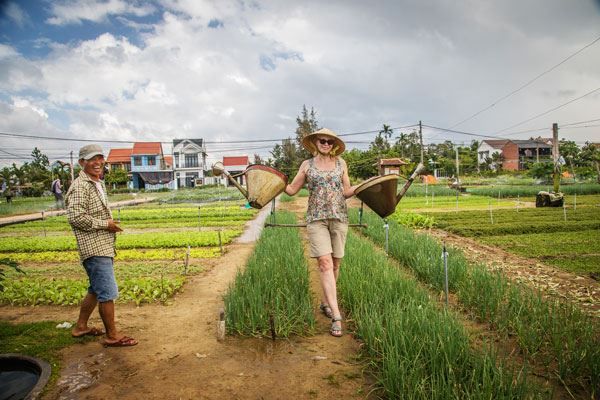 Flânerie à Hội An & immersion dans les campagnes maraîchères — 1 jour