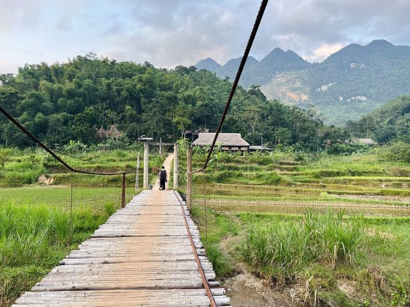 Immersion et nuit chez l'habitant à Pù Luông — 2 jours